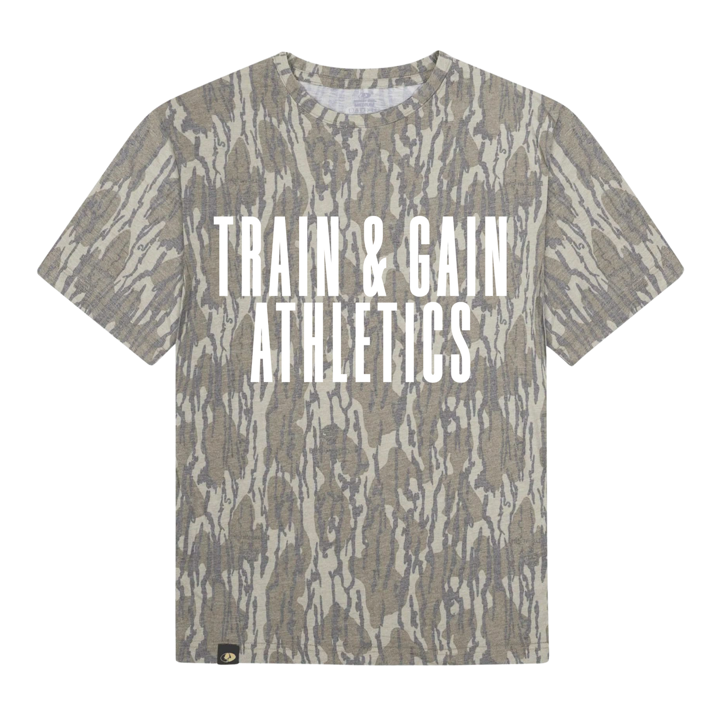 TGA Mossy Oak Washed Bottomland Thin Double Stack Tee