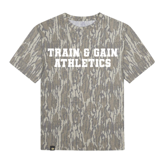 TGA Mossy Oak Washed Bottomland Varsity Double Stack Tee (Copy)