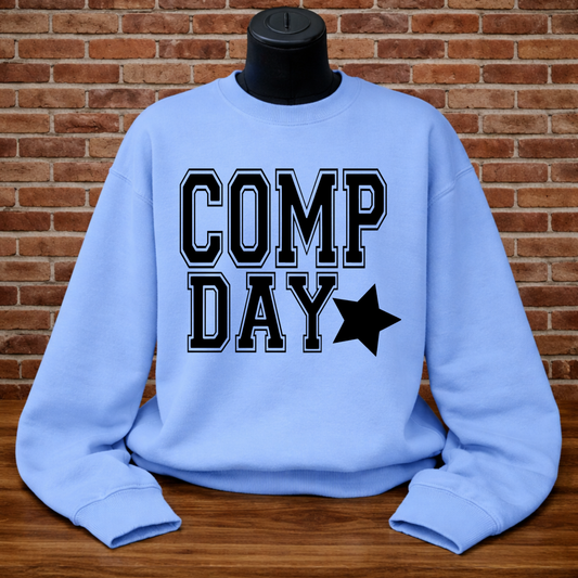 Comp Day Crewneck - Carolina Blue