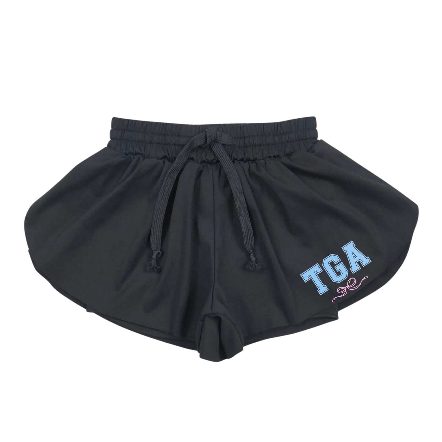 Youth TGA Butterfly Swing Shorts - Black